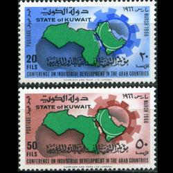 KUWAIT 1966 - Scott# 315-6 Industry Set of 2 NH
