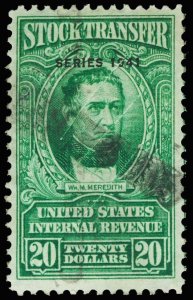 U.S. REV. DATED GREENS RD110  Used (ID # 118041)