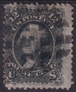 #90 Used, Ave-F, Creases, small thin (CV $375 - ID34354) - Joseph Luft