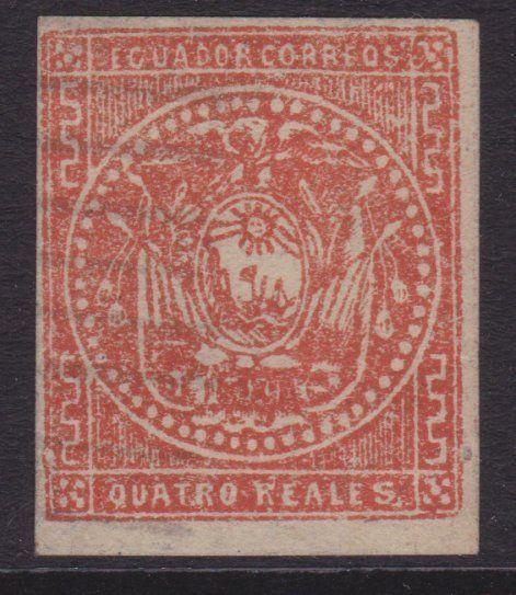 ECUADOR An old forgery of a classic stamp...................................5561