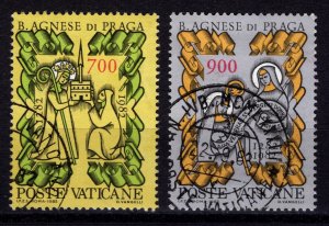 Vatican City 1982 700th Death Anniversary of Blessed Agnes of Prague, Set [Used]
