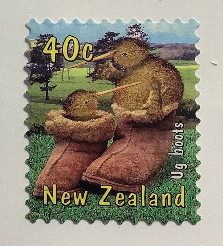 New Zealand 2000 Scott 1647 used - 40c, New Zealand Life, Ug Boots ...