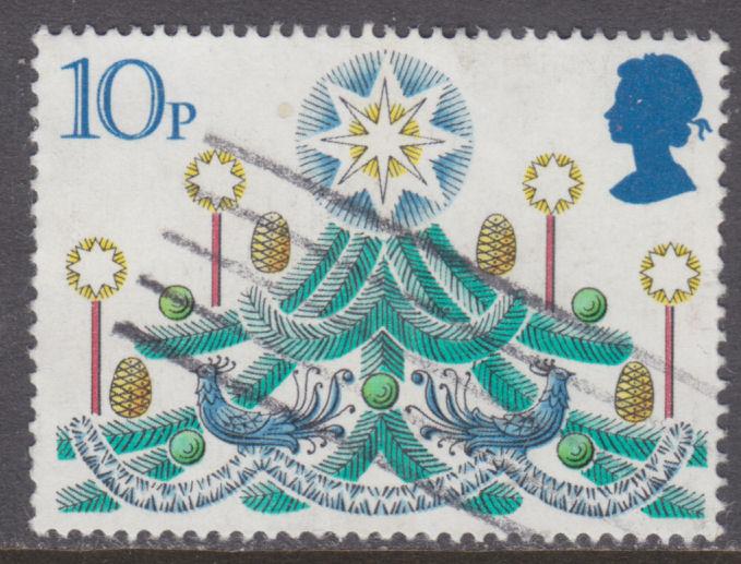 Great Britain 928 Traditional Christmas Trees 1980