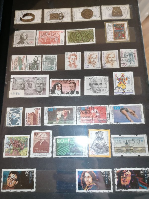 Germany collection in album