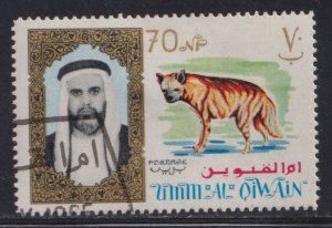 UAE Umm Al Qiwain 12 Sheik Ahmed bin Rashid al Mulla and Hyena 1964