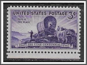US #950 Utah Centennial MNH