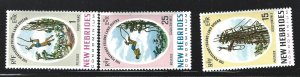 New Hebrides British MNH SC 135 - 137