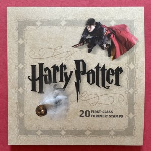 4825-4844 BK307a HARRY POTTER Imperf NDC Booklet of 20 Stamps MNH 2013