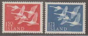 Iceland Scott #298-299 Stamp - Mint NH Set