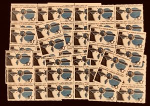 1557   Mariner 10, Venus-Mercury  100  MNH  10¢ singles stamps    Issued in 1975