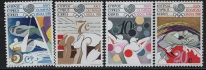 CYPRUS   705-708  MNH  SET
