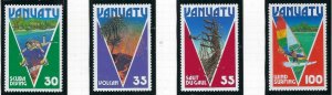 Vanuatu 410-13 MNH 1986 set (fe8678)