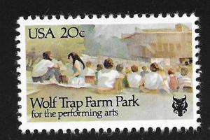 SC# 2018 - (20c) - Wolf Trap Farm Park, MNH single