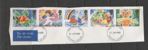 STAMP STATION PERTH GB #1243-1247 Special Occasions Strip of 5 Used