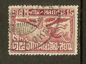 Thailand, Scott #C5, 15s Garuda Airmail, Used