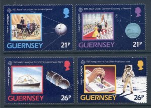 Guernsey 1991 Europe In Space set SG520/523 Unmounted mint 