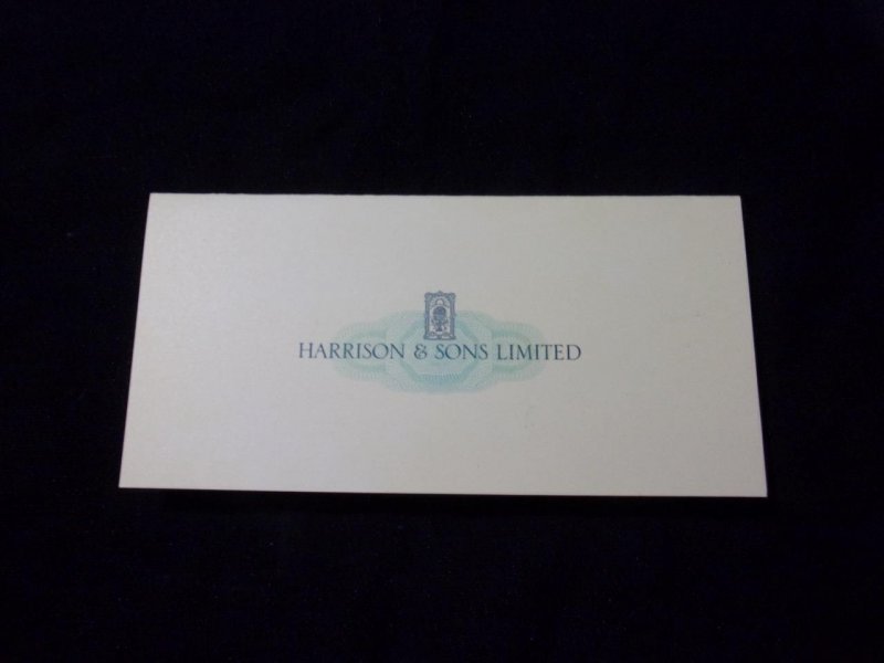 HARRISON & SONS PRESENTATION FOLDER FOR 1993 AUTUMN 
