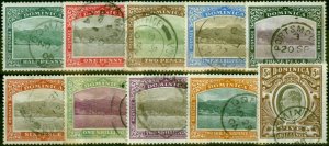 Dominica 1903 Set of 10 SG27-36 Fine Used