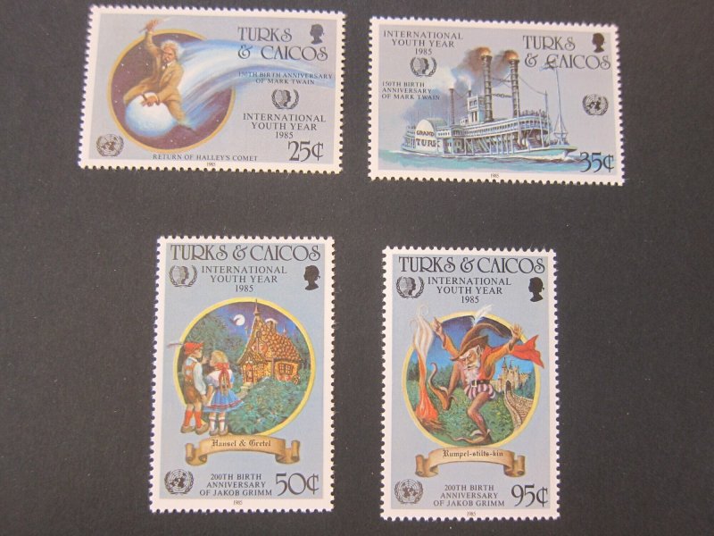 Turks & Caicos Islands 1985 Sc 671-4 set MNH