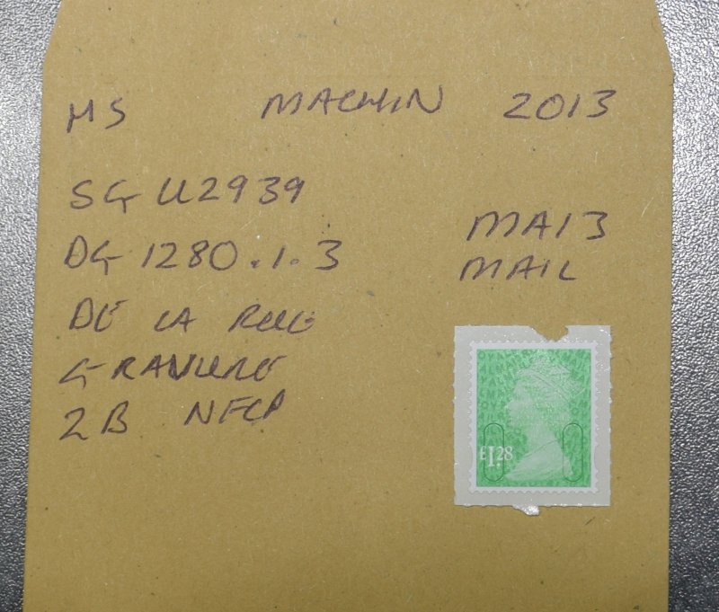 GB Stamps   2013    Machin  SGU2939  MNH  ~~L@@K~~