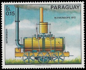 Paraguay #1399b 1972 Mint NH