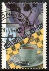 Netherlands Sc #706 Used