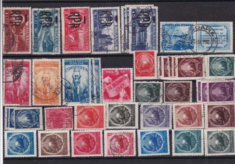 Romania Stamps Ref 14229