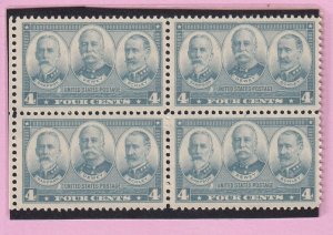 793 MNH OG BLOCK OF FOUR, XF