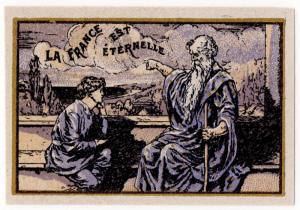 (I.B) France Cinderella : Delandre Great War Patriotic Stamp (Eternelle)