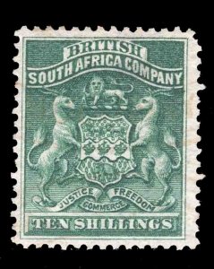 MOMEN: RHODESIA SG #9 1892 UNUSED £130 LOT #66688