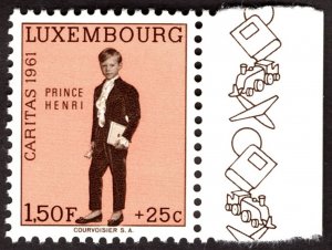 1961, Luxembourg 1,50+0,25Fr, MNH, Sc B224