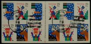 MALACK 2802a Christmas Winter Scenes, complete used ..MORE.. w8016