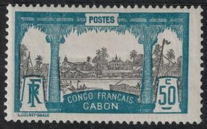 Gabon 1910 SC 44 Mint SCV $75