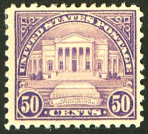 U.S. #570 MINT OG HR