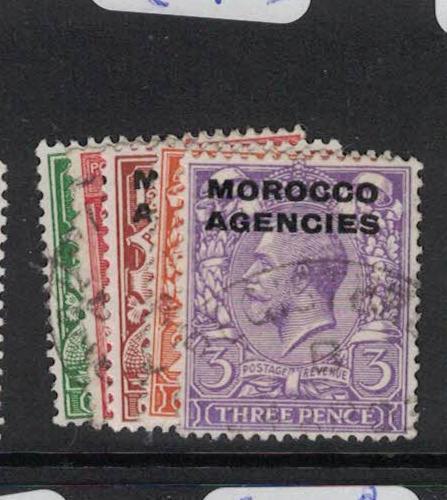 Morocco Agencies SG 42-6 VFU (6dsf) 