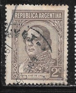 Argentina 420: 2c Urqu1za, used, F-VF