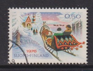 Finland    #589 used  1976  Christmas