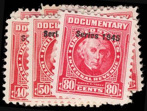 U.S. REV. DATED REDS R411-22  Mint (ID # 114261)