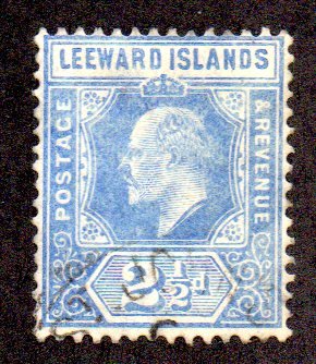 LEEWARD ISLANDS 45 USED SCV $4.50 BIN $1.80 ROYALTY