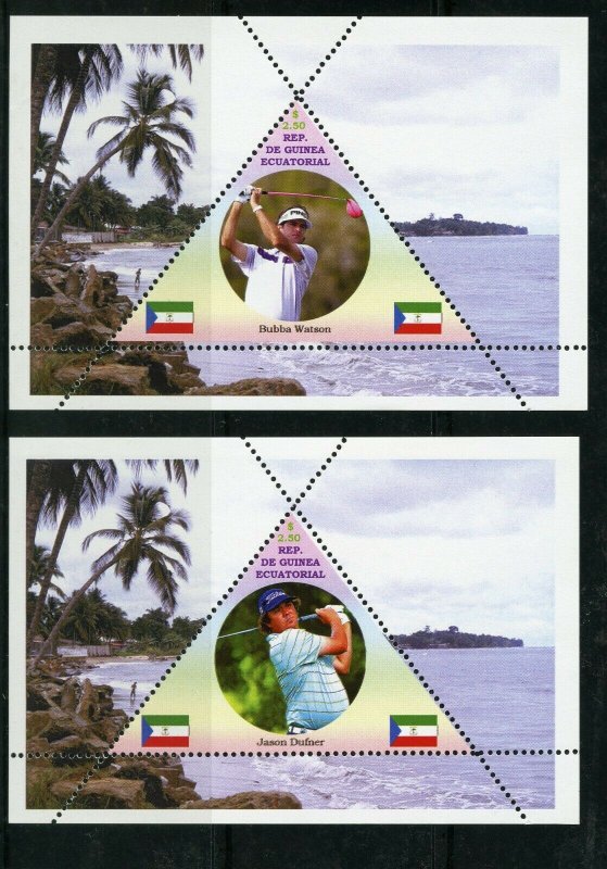 EQUATORIAL GUINEA - GOLFERS  GS170