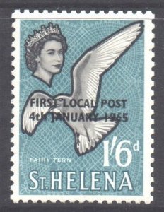 Saint Helena Scott 179 - SG196, 1965 First Local Post 1/6d MH*