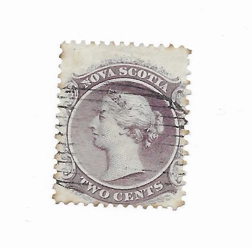 Nova Scotia #9 Used - Stamp - CAT VALUE $6.00