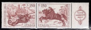 Italy Scott 1231-1232a MNH** 1976 Carpaccio paintings stamp pair