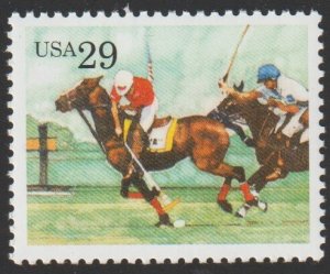 SC# 2759 - (29c) - sporting Horses, polo - MNH single