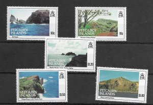 Pitcairn Islands #384-388 MNH - Stamp Set