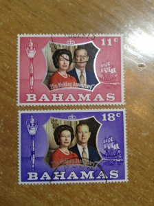 Bahamas  # 344-45  Used