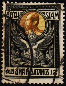 Thailand. 1910 12s S.G.144 Fine Used