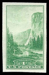 PCBstamps   US # 756 1c Yosemite, green, MNH, (8)