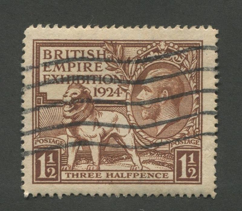 GREAT BRITAIN #186 USED