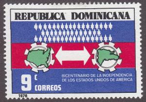 Dominican Republic 766  American Bicentennial 1976